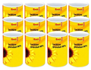 Bloem Lecithine Granulaat 98% 12x400GR Bloem Lecithine Granulaat 98% 12x400GR