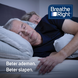Breathe Right Neusstrips Normale Huid - Large 3x30ST Slapende man Breathe Right Neusstrips Normale Huid - Large 3x30ST Slapende man