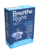 Breathe Right Neusstrips Sensitive - Small/Medium 3x30ST Zij/voorkant verpakking Breathe Right Neusstrips Sensitive - Small/Medium 3x30ST Zij/voorkant verpakking