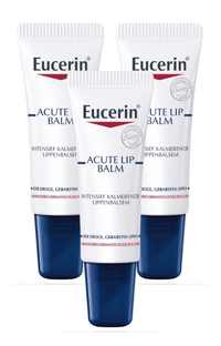 Eucerin Acute Lip Balm Multiverpakking 3x10ML Eucerin Acute Lip Balm Multiverpakking 3x10ML