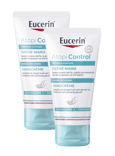 Eucerin Atopi Control Handcrème Duoverpakking 2x75ML Eucerin Atopi Control Handcrème Duoverpakking 2x75ML