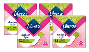 Libresse Dailies Style So Slim Inlegkruisjes Multiverpakking 4x32ST Libresse Dailies Style So Slim Inlegkruisjes Multiverpakking 4x32ST