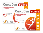 Metagenics Curcudyn Forte Capsules Duoverpakking 2x180CP Metagenics Curcudyn Forte Capsules Duoverpakking 2x180CP
