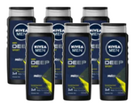 Nivea Men Deep Sport Douchegel Voordeelverpakking 6x500ML Nivea Men Deep Sport Douchegel Voordeelverpakking 6x500ML