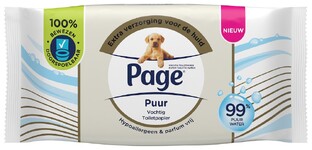 Page Puur Vochtig Toiletpapier 38ST Page Puur Vochtig Toiletpapier 38ST