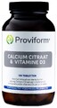 Proviform Calcium Citraat & Vitamine D3 Tabletten 120TB Proviform Calcium Citraat & Vitamine D3 Tabletten 120TB
