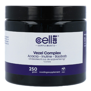 CellCare Vezel Complex Acacia Inuline Baobap Poeder 250GR CellCare Vezel Complex Acacia Inuline Baobap Poeder 250GR