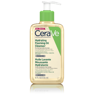 CeraVe Hydrating Foaming Oil Cleanser - voor normale tot (zeer) droge huid - voor gezicht en lichaam 236ML