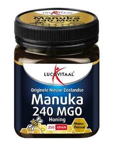 Lucovitaal Manuka 240 MGO Honing 250GR Lucovitaal Manuka 240 MGO Honing 250GR