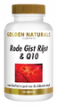Golden Naturals Rode Gist & Q10 Tabletten 120VTB