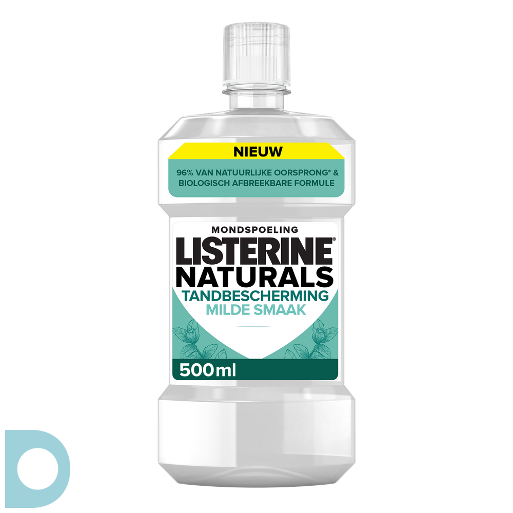 Listerine Naturals Mild Mondspoeling 500ML | De Online Drogist
