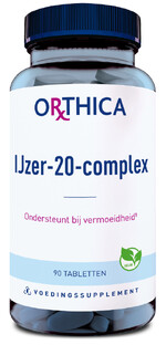 Orthica IJzer-20-complex Tabletten 90TB Orthica IJzer-20-complex Tabletten 90TB
