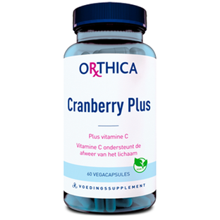 Orthica Cranberry Plus Vegacapsules 60VCP Orthica Cranberry Plus Vegacapsules 60VCP