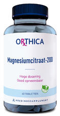 Orthica Magnesiumcitraat-200 Tabletten 60TB