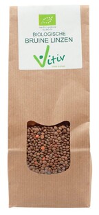 Vitiv Biologische Bruine Linzen 500GR 