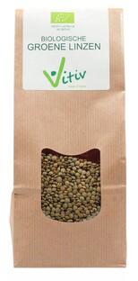Vitiv Biologische Groene Linzen 500GR 