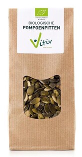 Vitiv Biologische Pompoenpitten 1KG Vitiv Biologische Pompoenpitten 1KG