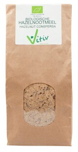 Vitiv Biologische Hazelnootmeel 250GR Vitiv Biologische Hazelnootmeel 250GR