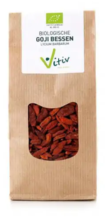 Vitiv Biologische Goji Bessen 500GR Vitiv Biologische Goji Bessen 500GR