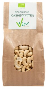 Vitiv Biologische Cashewnoten 500GR Vitiv Biologische Cashewnoten 500GR