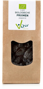 Vitiv Biologische Pruimen Zonder Pit 500GR Vitiv Biologische Pruimen Zonder Pit 500GR