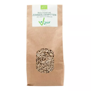 Vitiv Biologische Zonnebloempitten 250GR Vitiv Biologische Zonnebloempitten 250GR