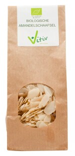 Vitiv Biologische Amandelschaafsel 150GR Vitiv Biologische Amandelschaafsel 150GR