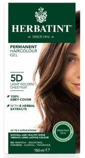 Herbatint Haarverf Gel - 5D Lichtgoud Kastanje 150ML