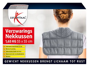 Lucovitaal Verzwaringsnekkussen 1ST Lucovitaal Verzwaringsnekkussen 1ST
