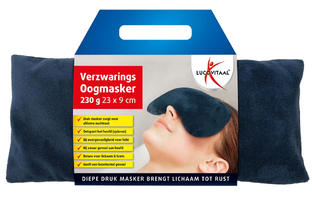 Lucovitaal Verzwaringsoogmasker 230 Gram 1ST Lucovitaal Verzwaringsoogmasker 230 Gram 1ST