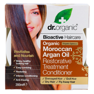 Dr Organic Moroccan Argan Oil Restorative Treatment Conditioner 200ML  Dr Organic Moroccan Argan Oil Restorative Treatment Conditioner 200ML