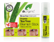 Dr Organic Tea Tree Blemish Stick 8ML foto verpakking met de losse blemish stick Dr Organic Tea Tree Blemish Stick 8ML foto verpakking met de losse blemish stick