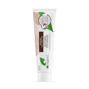 Dr Organic Coconut Oil Whitening Toothpaste 100ML Dr Organic Coconut Oil Whitening Toothpaste 100ML