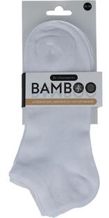 Naproz Bamboo Airco Shortsokken 3-Pack Wit 35-38 3PR