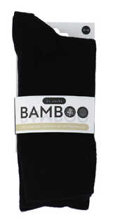 Naproz Bamboo Airco Sokken Zwart 3-Pack 39-42 3PR 