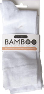 Naproz Bamboo Airco Sokken Wit 3-Pack 39-42 3PR