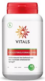 Vitals Cholesterolformule Pro Tabletten 60TB Vitals Cholesterolformule Pro Tabletten 60TB