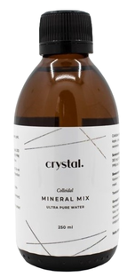 Crystal Colloidaal Mineral Mix Ultra Pure Water 250ML