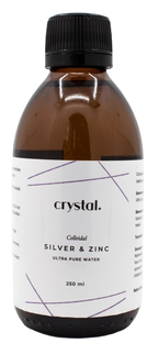 Crystal Colloidaal Zilver & Zink Ultra Pure Water 250ML