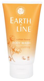 De Online Drogist Earth Line Cotton Flower Bodywash 150ML aanbieding