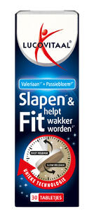 Lucovitaal Slapen & Helpt Fit Wakker Worden Tabletten 30TB