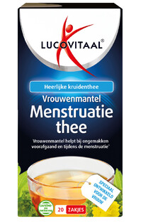 Lucovitaal Vrouwenmantel Menstruatie Thee 20ZK Lucovitaal Vrouwenmantel Menstruatie Thee 20ZK