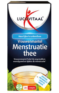 Lucovitaal Vrouwenmantel Menstruatie Thee 20ZK