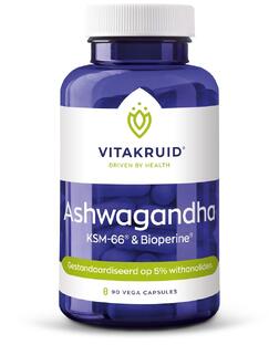 Vitakruid Ashwagandha KSM-66 & Bioperine 90VCP