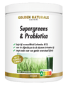 Golden Naturals Supergreens & Probiotica Poeder 300GR