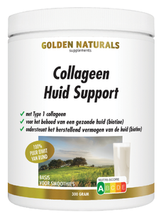 Golden Naturals Collageen Huid Support Rund Poeder 300GR