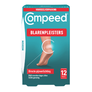 Compeed Blarenpleisters Medium 12ST Compeed Blarenpleisters Medium 12ST
