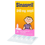 Sinaspril Paracetamol 240mg Zetpillen 10ST2