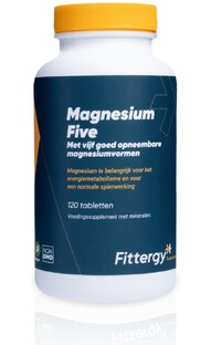 Fittergy Magnesium Five Tabletten 120TB Fittergy Magnesium Five Tabletten 120TB