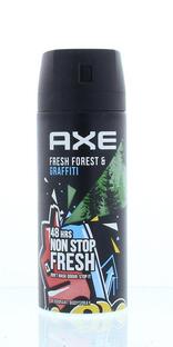 De Online Drogist Axe Fresh Forest & Graffiti Deodorant Bodyspray 150ML aanbieding